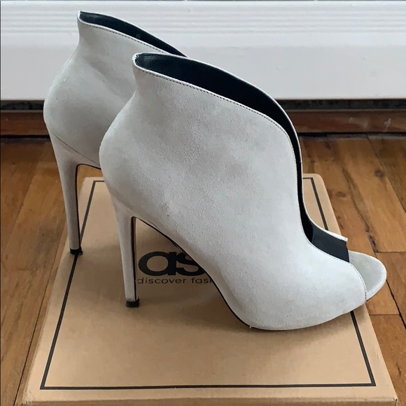 Peep toe booties - Picture 4 of 7